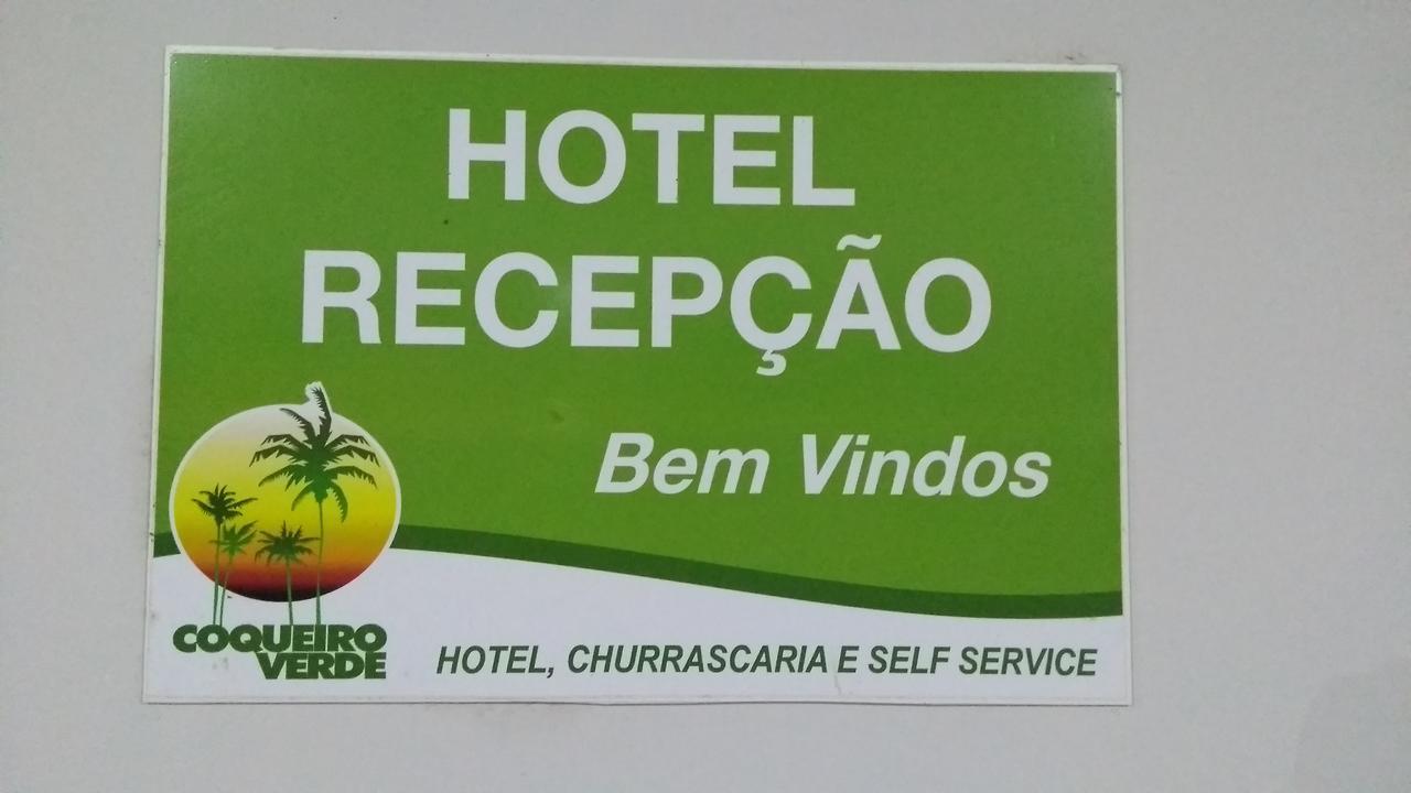 Hotel E Churrascaria Coqueiro Verde Oeiras Exteriér fotografie